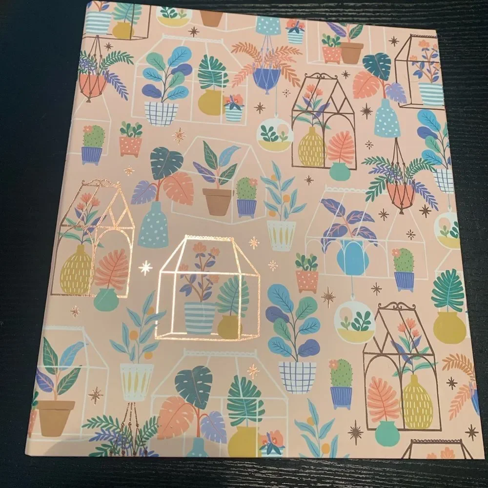 2 Pack Plants Binder bundle Pink